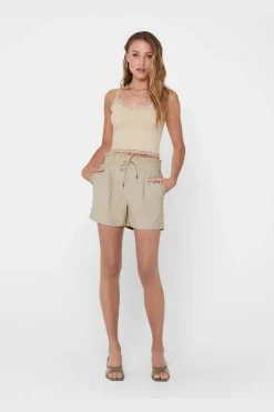 Onlvicky Lace Seamless Cropped Top