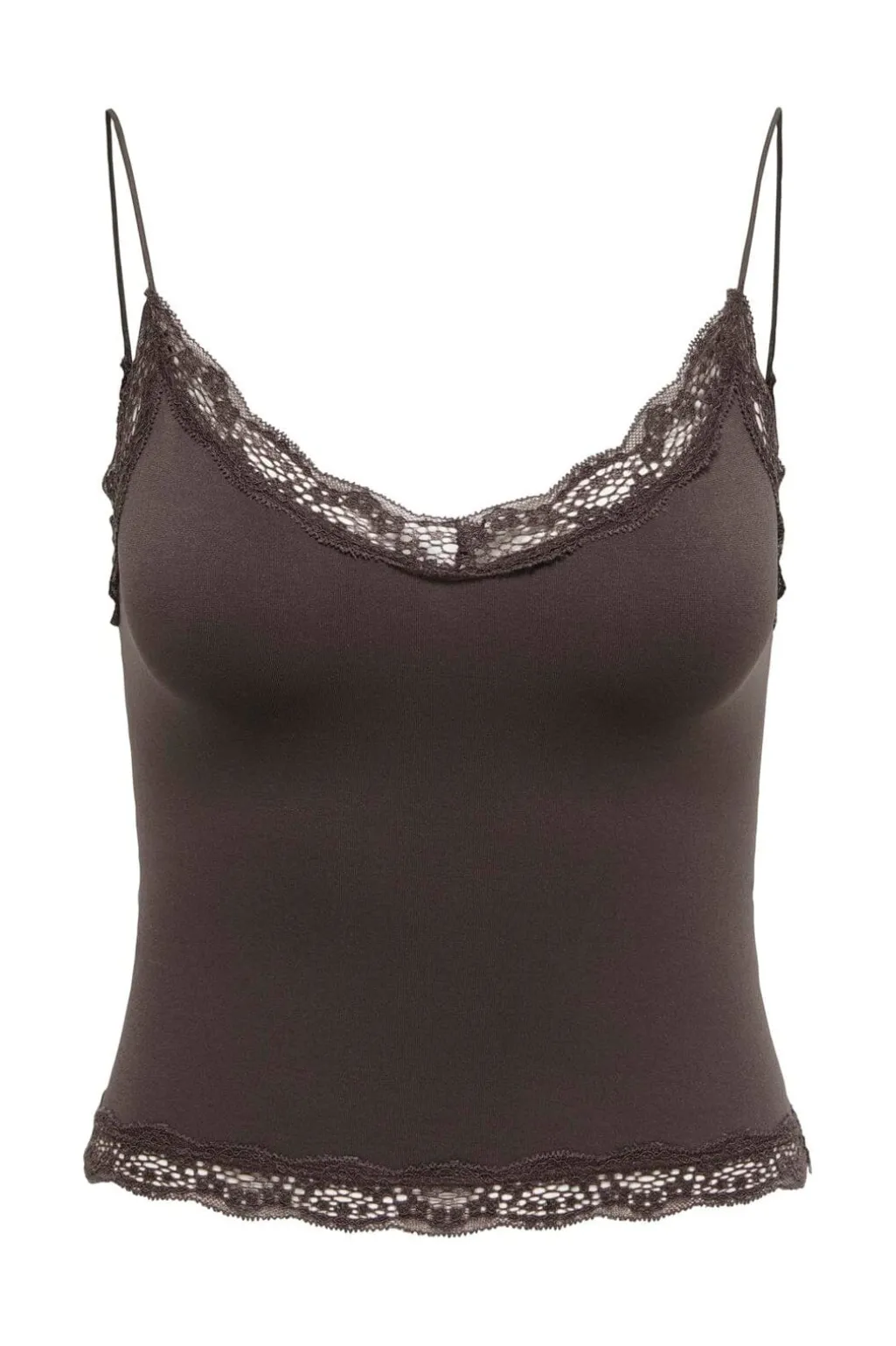 Onlvicky Lace Seamless Cropped Top