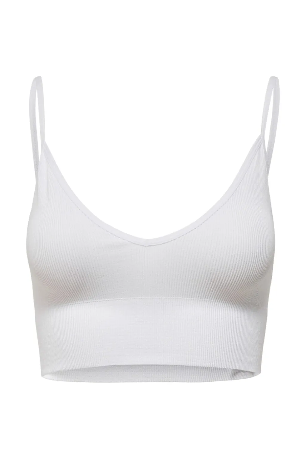 Onlvicky Rib Seamless Vneck Top Acc