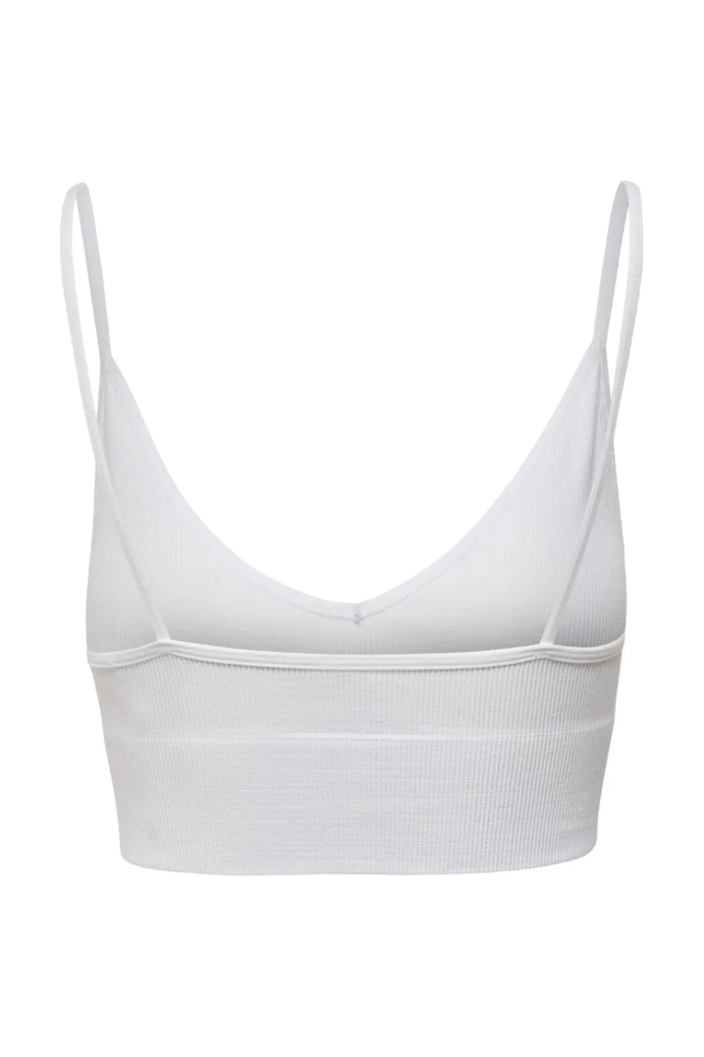 Onlvicky Rib Seamless Vneck Top Acc