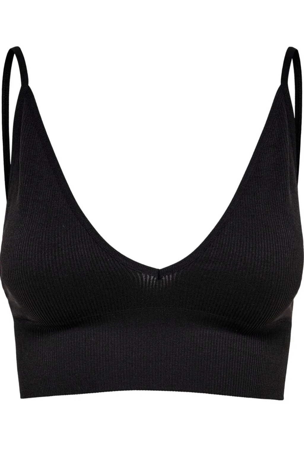 Onlvicky Rib Seamless Vneck Top Acc