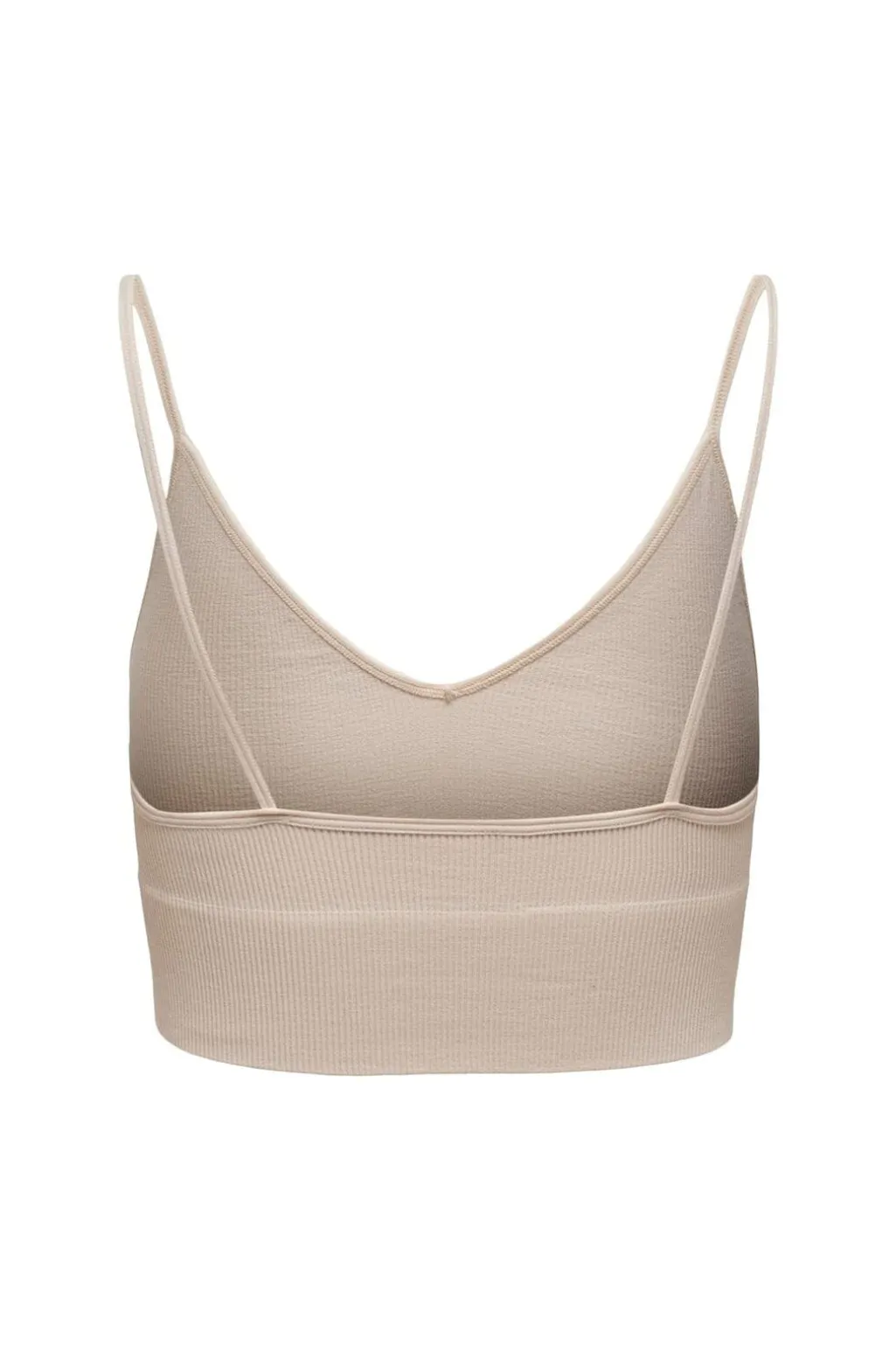 Onlvicky Rib Seamless Vneck Top Acc