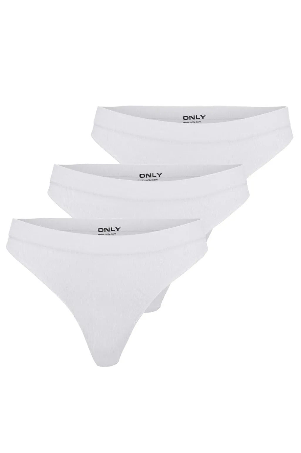 Onlvicky Rib S-Les Thong 3-Pack Acc