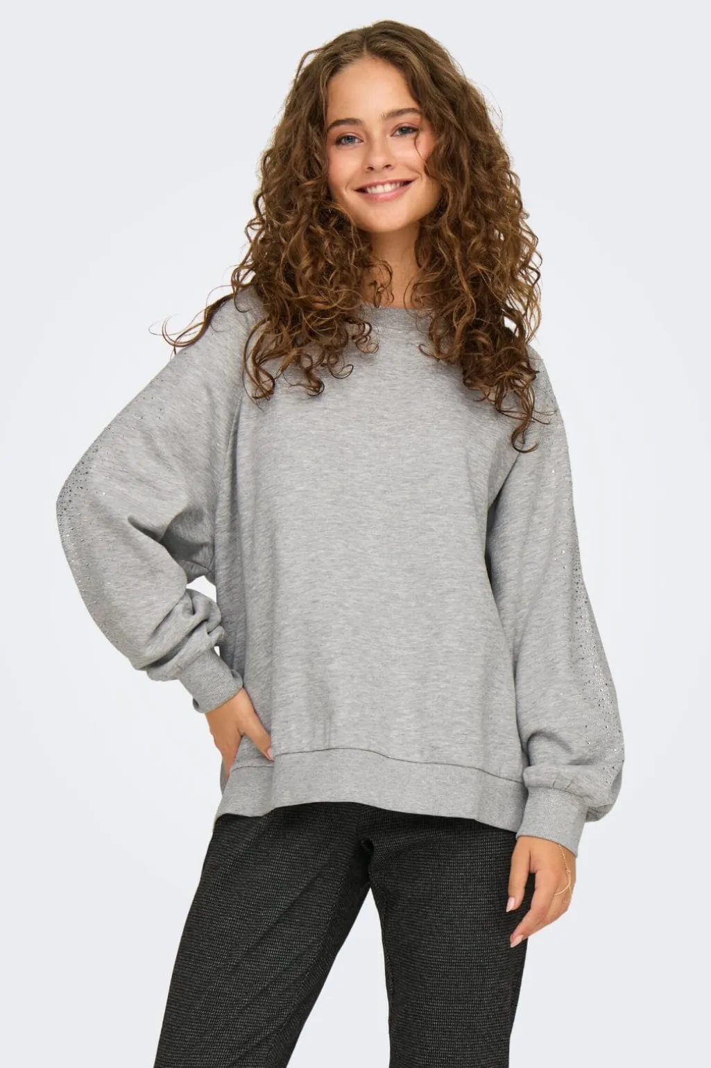 Onlzenna L/S Oversize Stone Swt