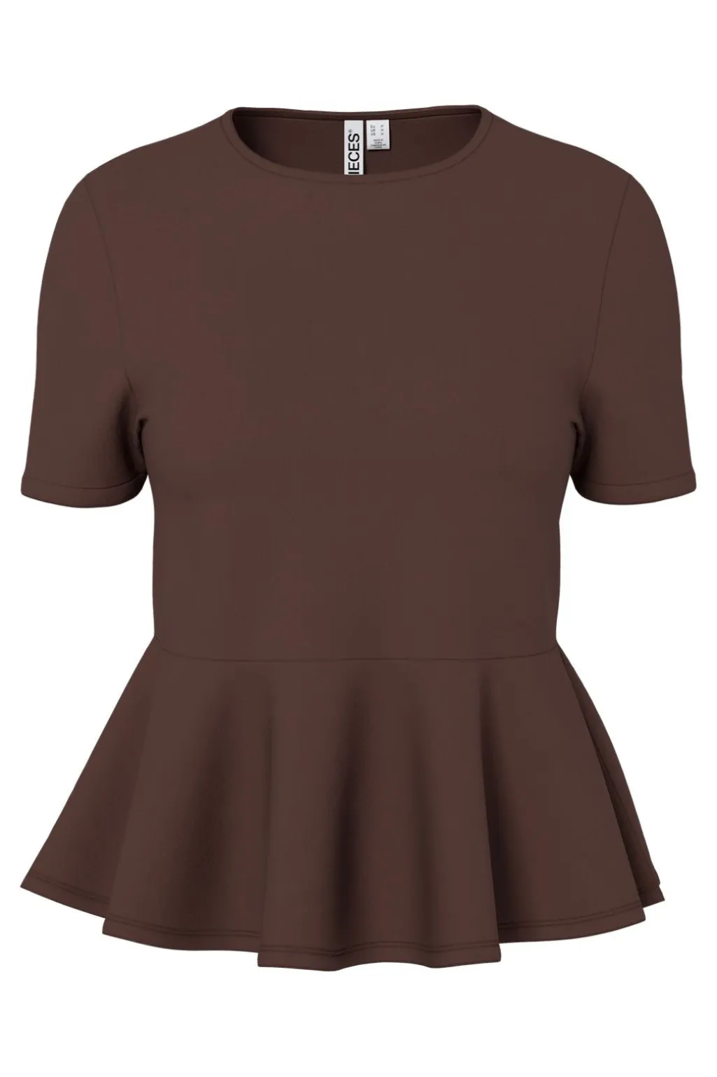 Pcalisa Ss Peplum Top