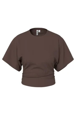 Pcalli Ss O-Neck Top Dm
