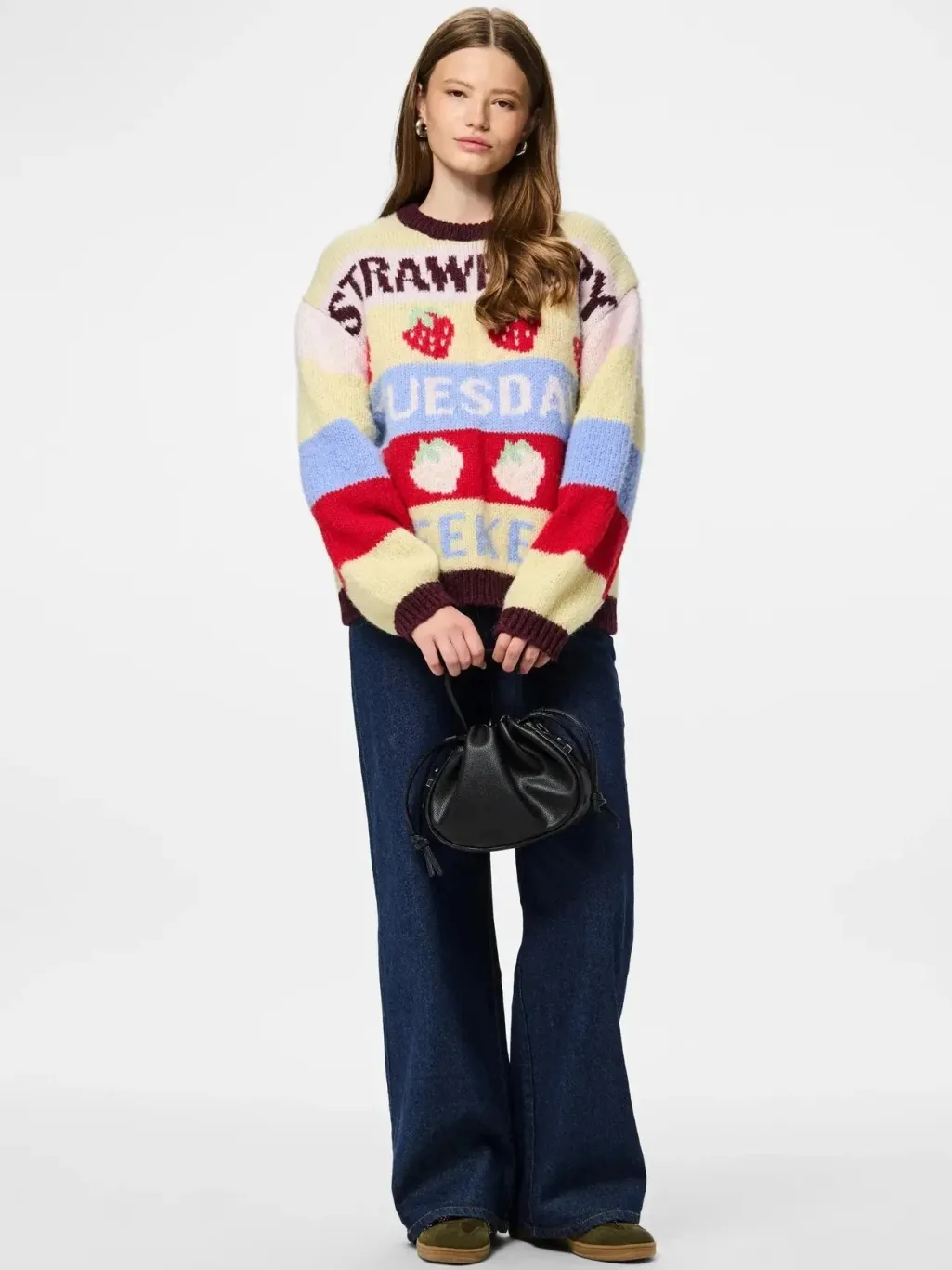 Pcbikka Ls O-Neck Knit