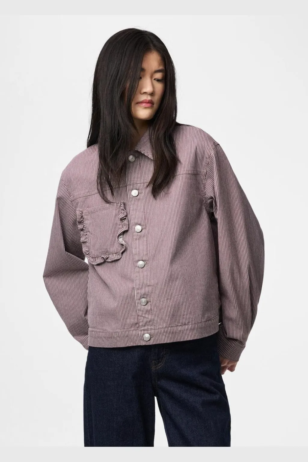Pcbillo Ls Denim Jacket
