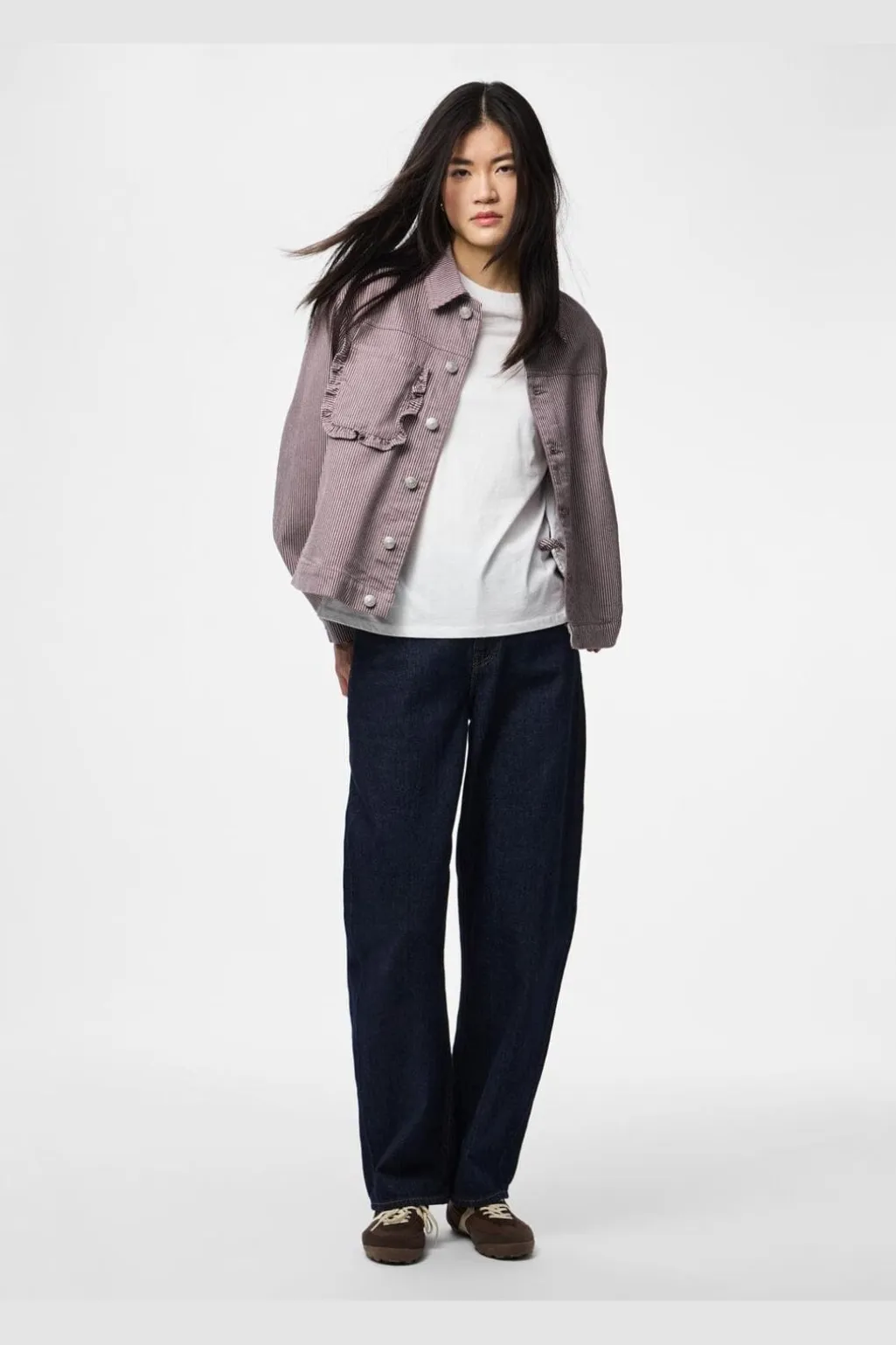 Pcbillo Ls Denim Jacket