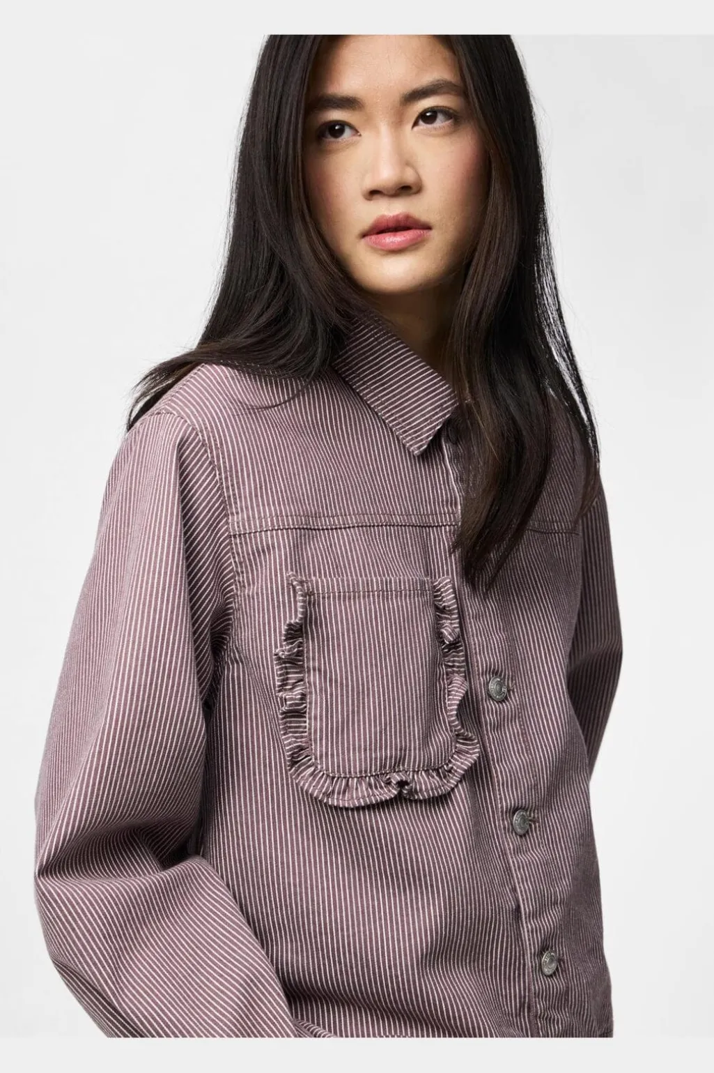 Pcbillo Ls Denim Jacket