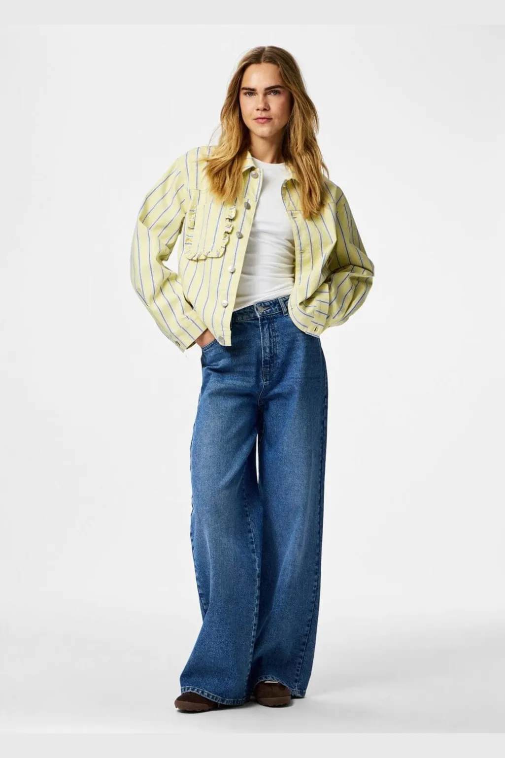 Pcbillo Ls Denim Jacket