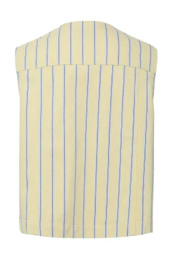 Pcbillo Tie Denim Vest