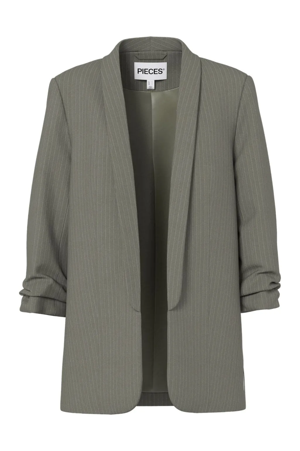 Pcbosella 3/4 Pinstripe Blazer
