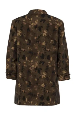 Pcbosella 3/4 Printed Blazer