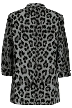 Pcbosella 3/4 Printed Blazer