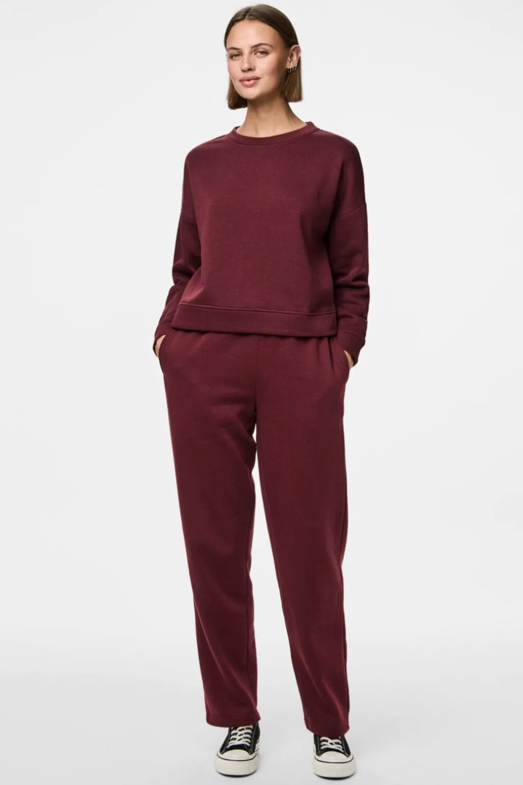 Pcchilli Ls Loose Sweat