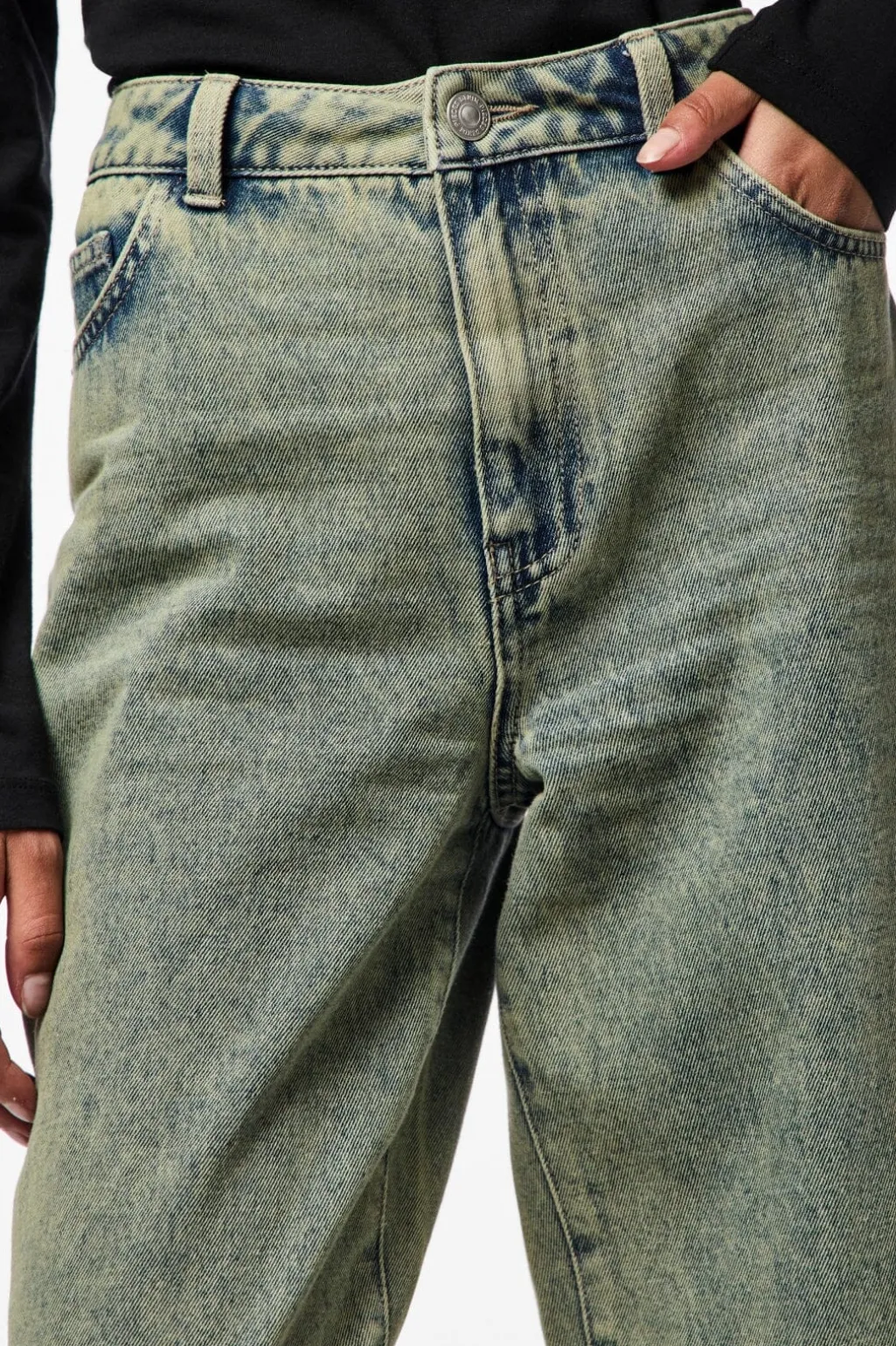 Pcdria Straight Denim Pants