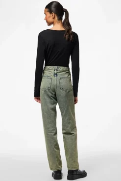 Pcdria Straight Denim Pants