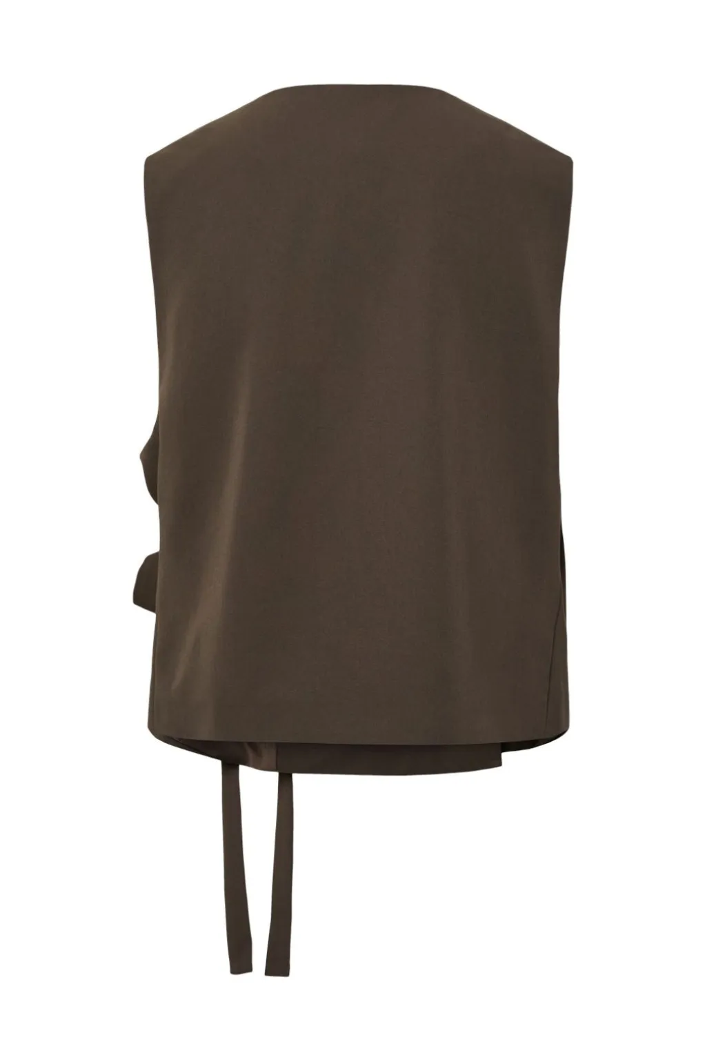 Pcemy Tailored Vest W. Tie Detail