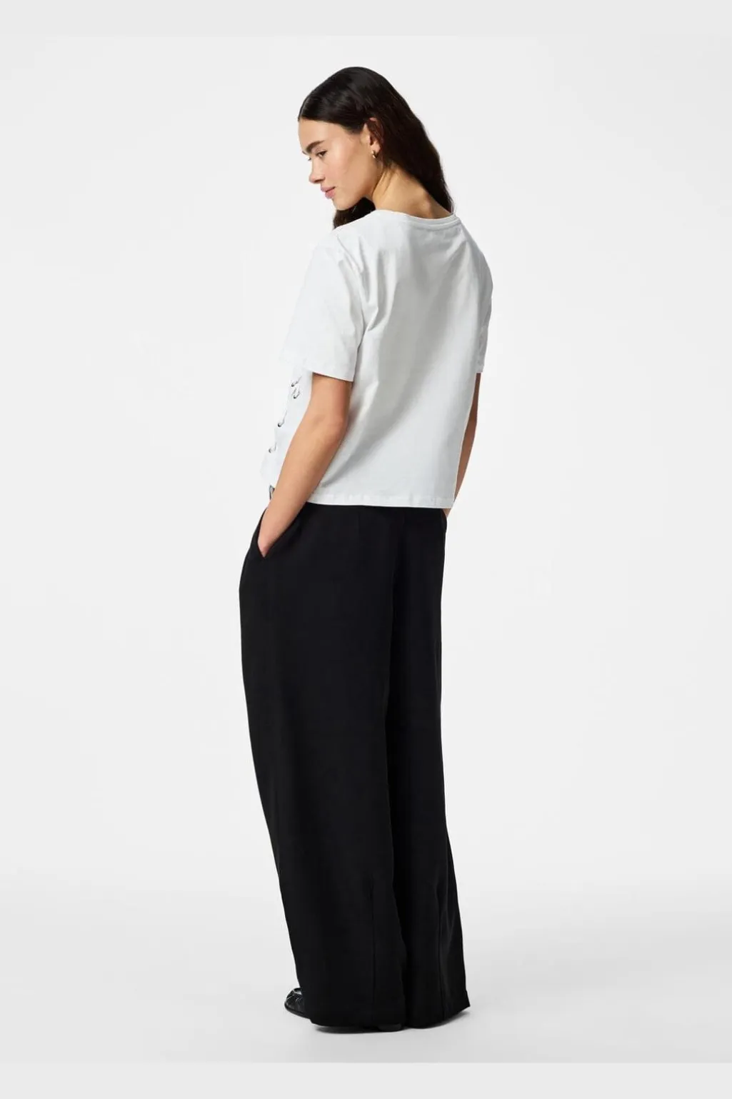 Pcfenja Ss Tie Detail T-Shirt Jsr Pp