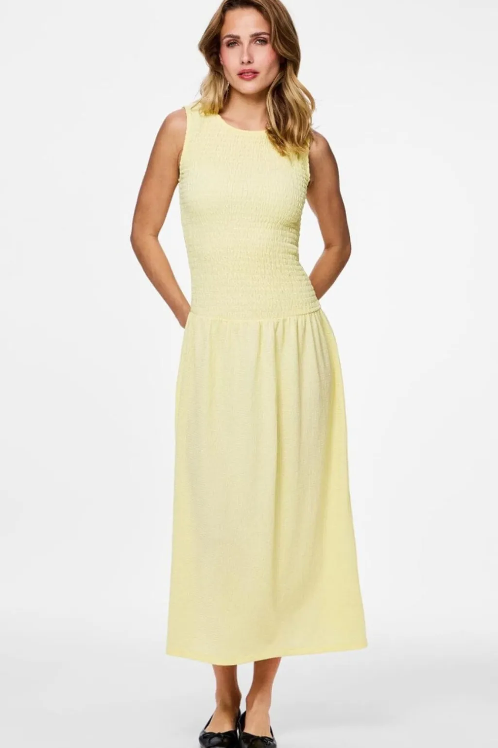 Pcfess Sl Smock Dress
