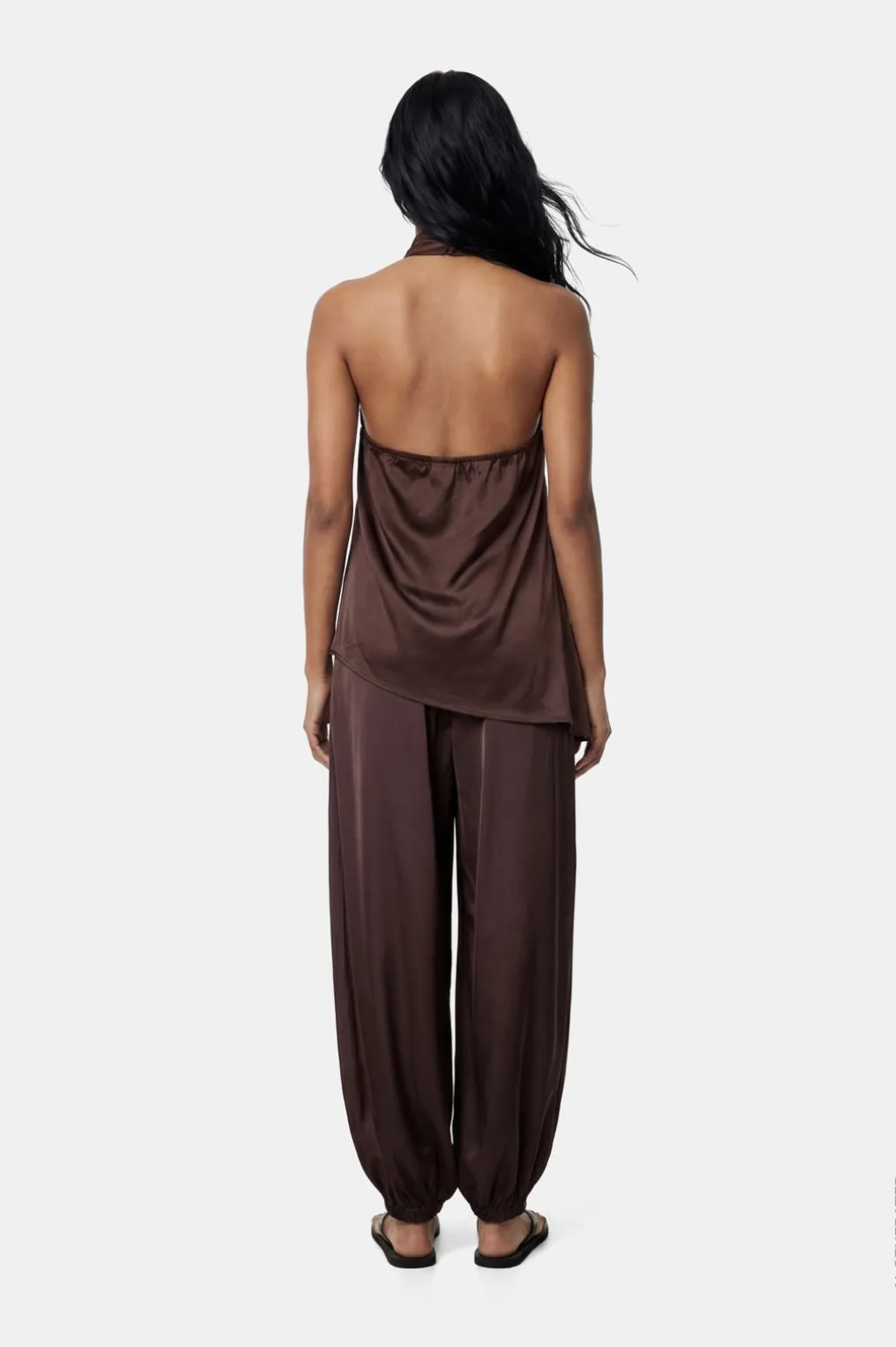 Pcfesta Satin Balloon Pant