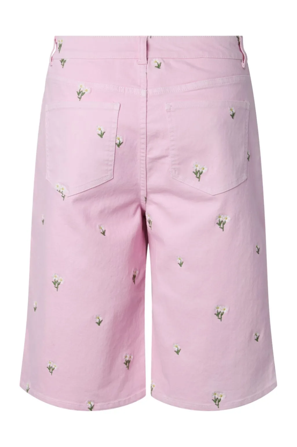 Pcflora Long Emb Shorts