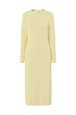 Pcflora Ls Midi Dress