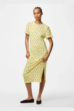 Pcflora Ss Midi Dress Cp