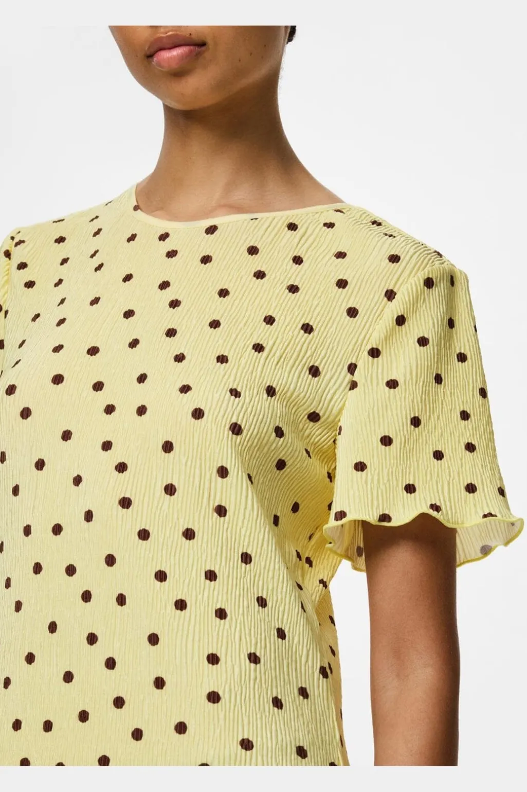 Pcflora Ss Midi Dress Cp