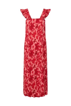 Pcflora Strap Flounce Dress Msa