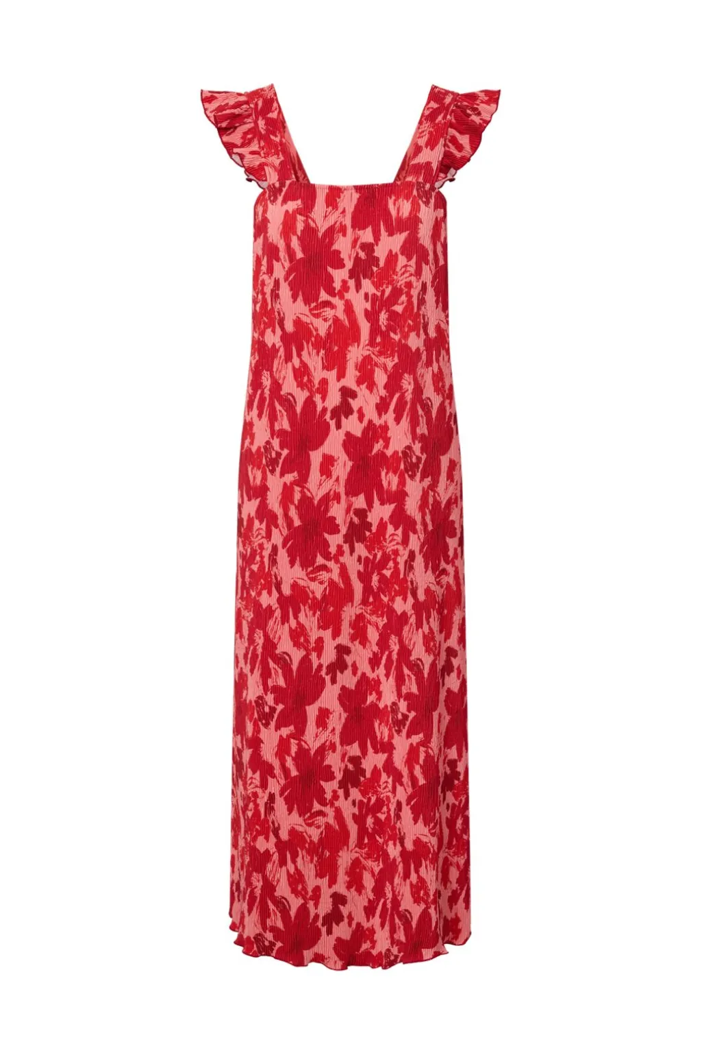 Pcflora Strap Flounce Dress Msa