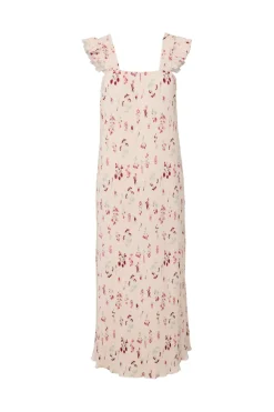 Pcflora Strap Flounce Dress Msa