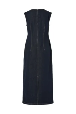 Pcfranna Sl Long Denim Dress