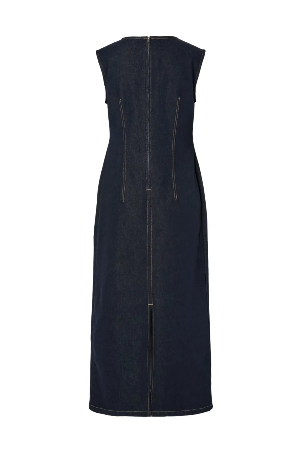 Pcfranna Sl Long Denim Dress