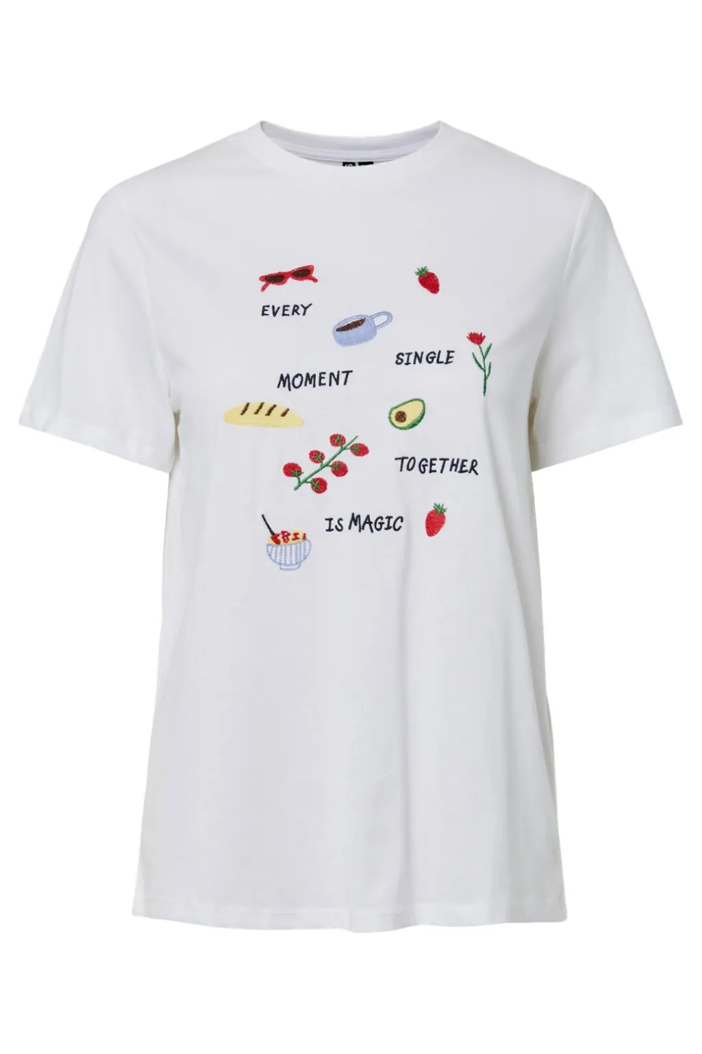 Pcgak Ss Embroidery T-Shirt