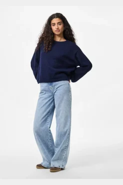 Pcida Ls O-Neck Knit