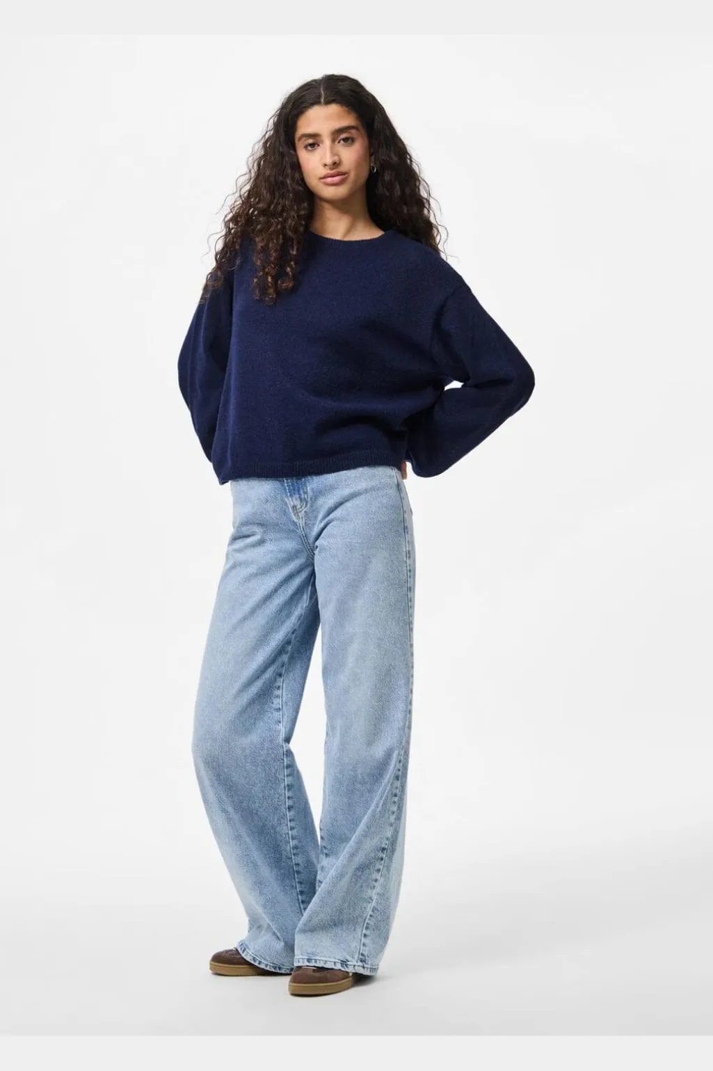 Pcida Ls O-Neck Knit