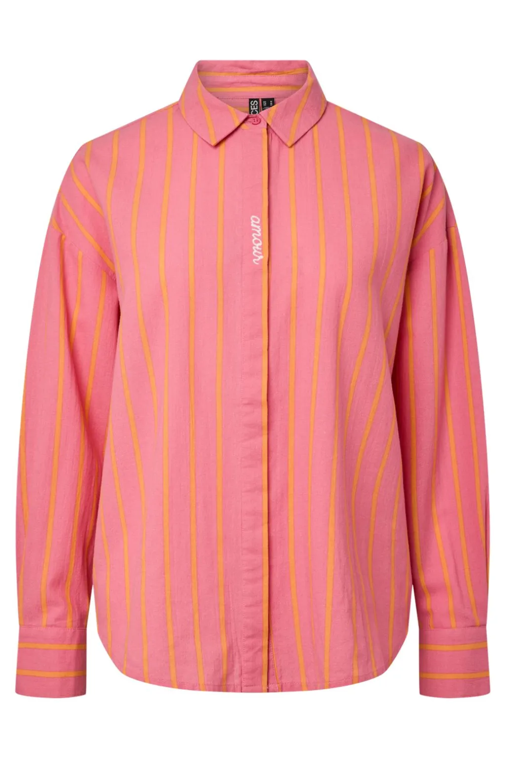 Pcjavia Ls Stripe Shirt Fc