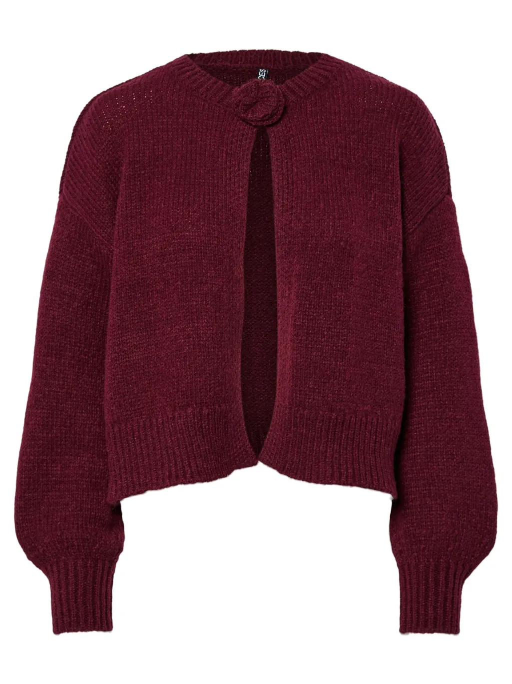 Pcjelena Ls O-Neck Knit Cardigan