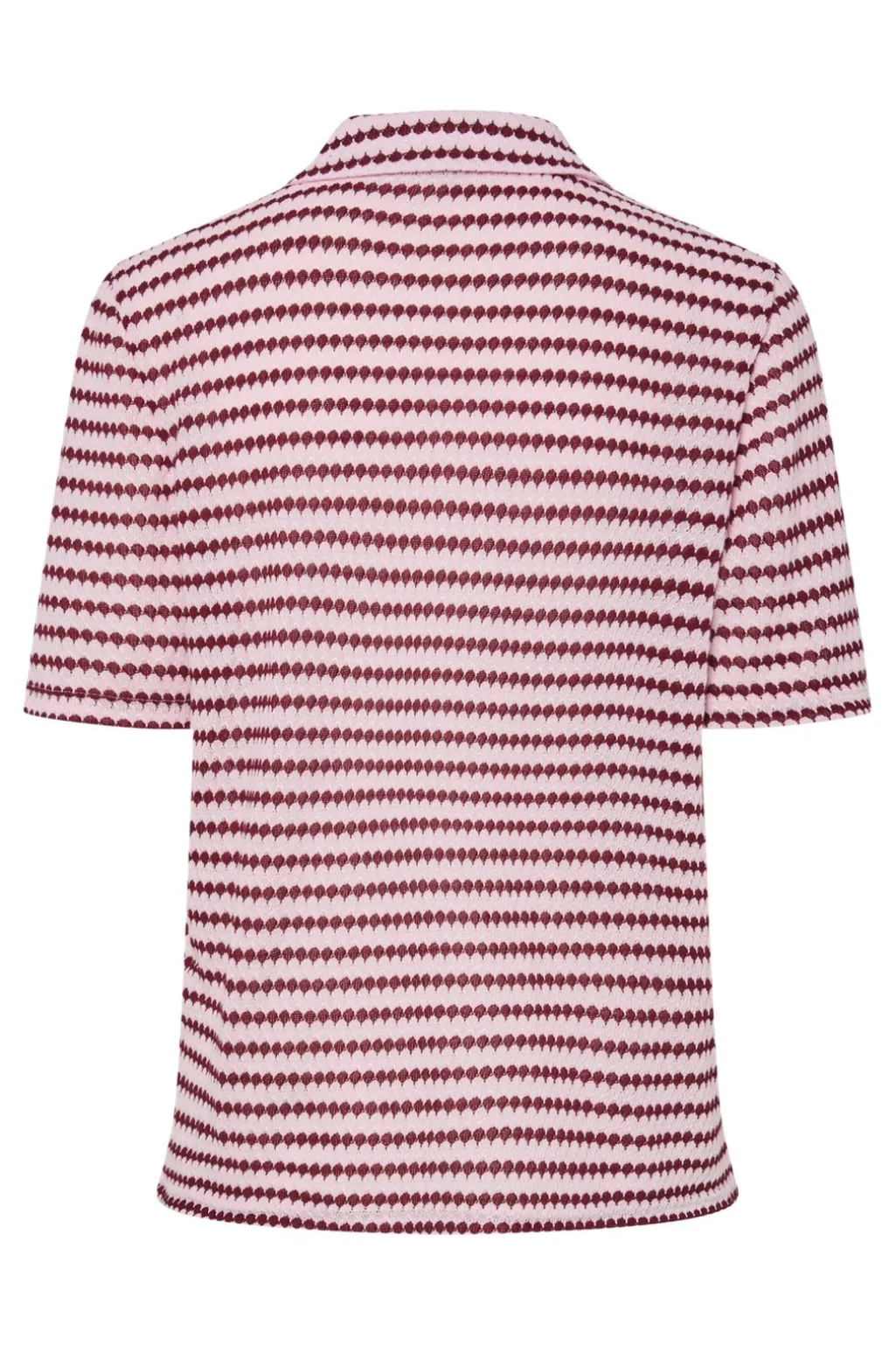 Pcjeya Ss V-Neck Loose Polo