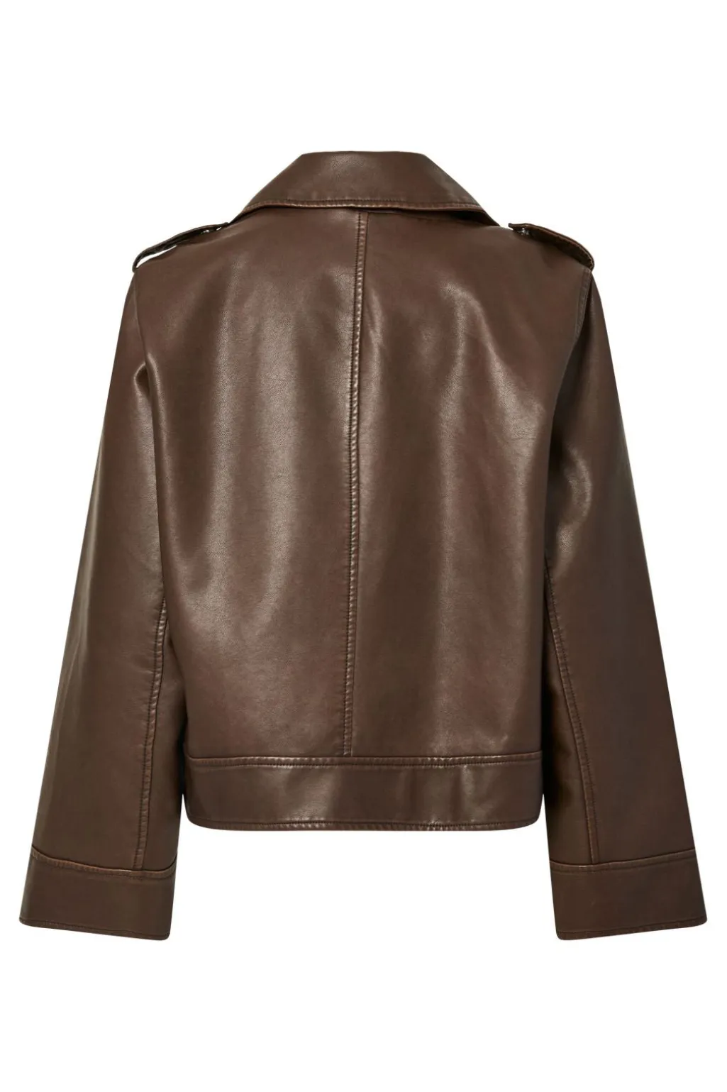 Pcjosie Coated Biker Jacket