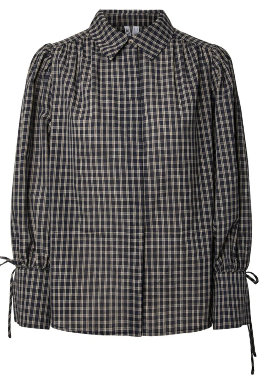 Pcjuna Ls Pleated Detail Shirt Wnv