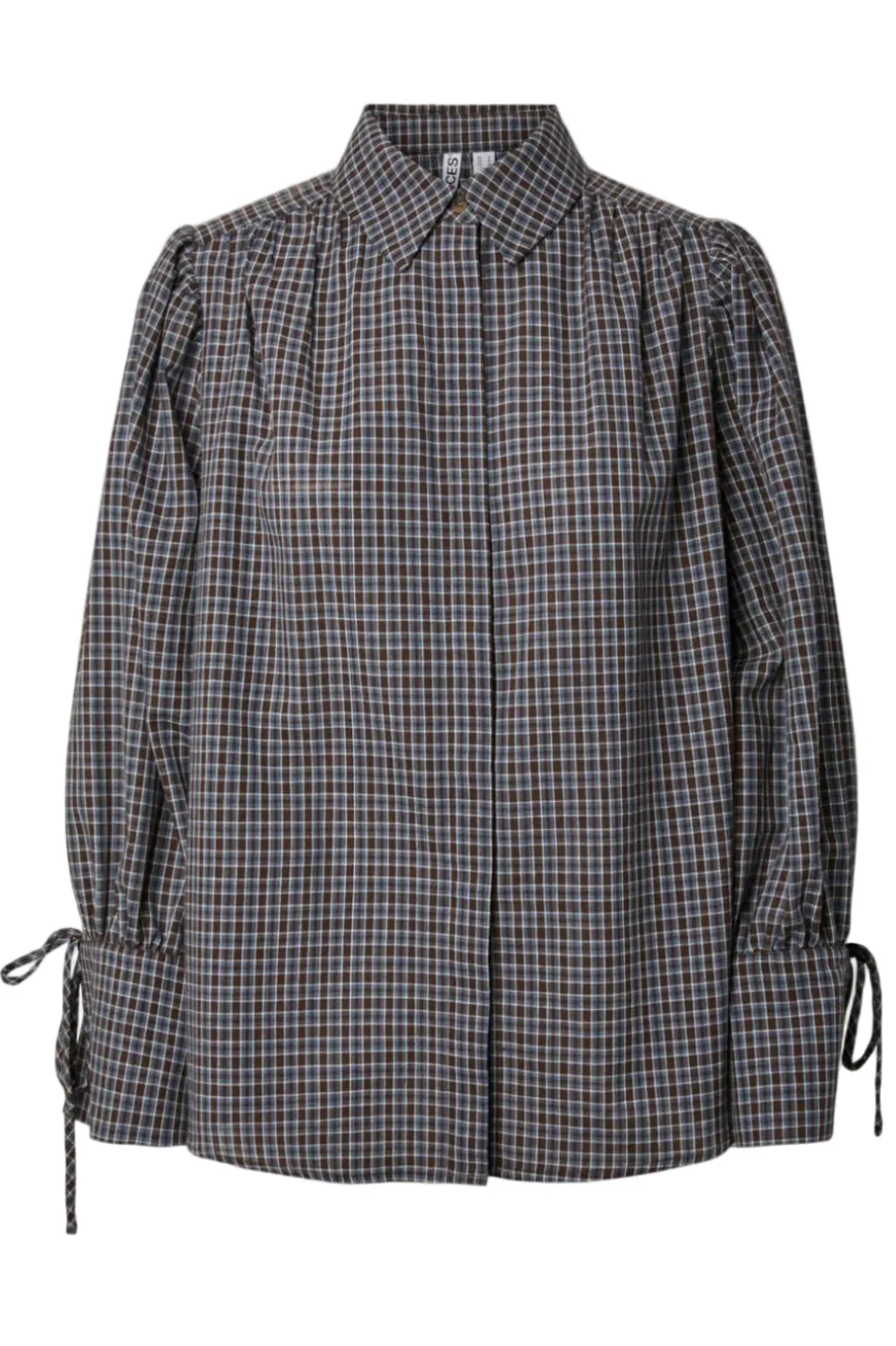 Pcjuna Ls Pleated Detail Shirt Wnv