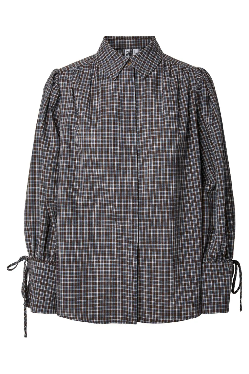 Pcjune Ls Pleated Detail Shirt Wnv