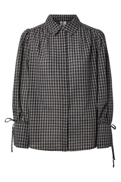 Pcjune Ls Pleated Detail Shirt Wnv