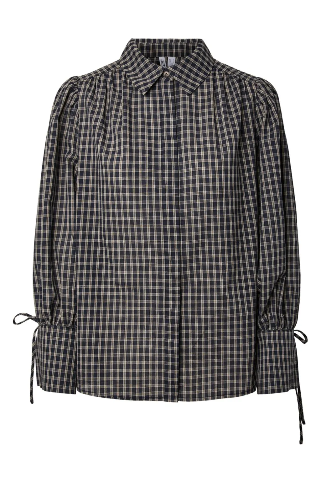 Pcjune Ls Pleated Detail Shirt Wnv