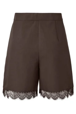 Pcmaise Bosella Lace Detail Shorts Dm