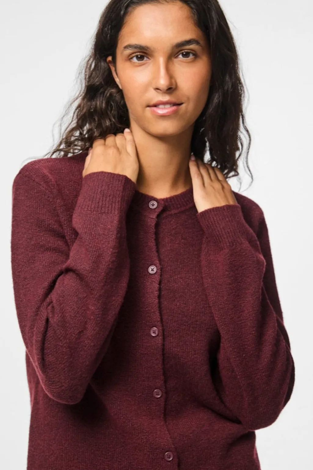 Pcmalou Ls Knit Cardigan