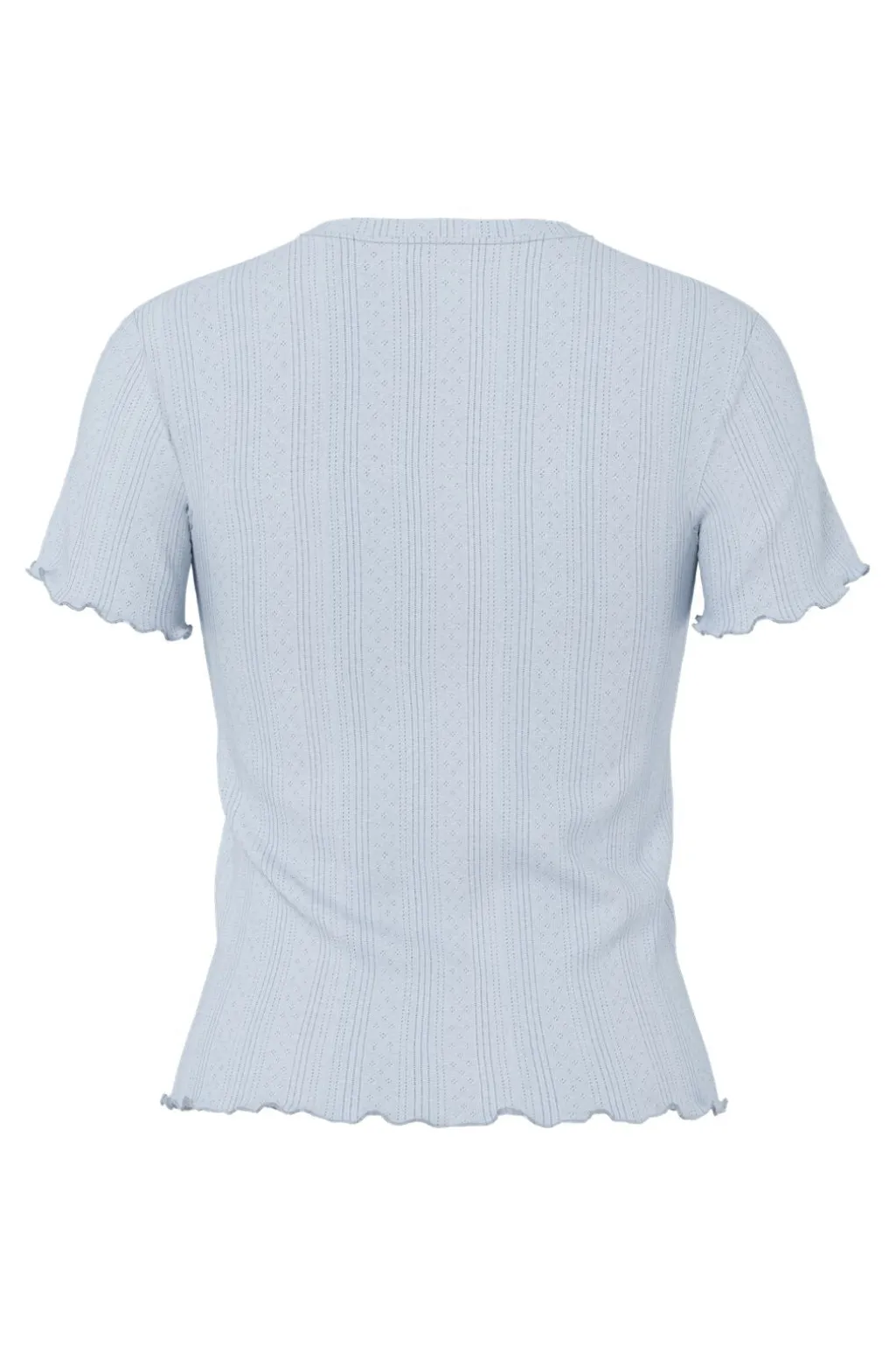 Pcmarie Ss O-Neck Poin Top